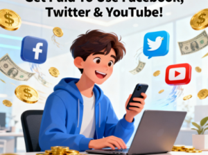 : 💰 Get Paid To Use Facebook, Twitter & YouTube — Earn From Social Media You Already Use!