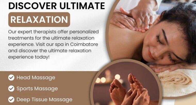 Svastha Spa and Wellness Studio – Relaxing Spa in Coimbatore