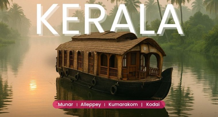 Kerala Tour: Munnar to Kodaikanal with Chennai’s Top Travel Agency