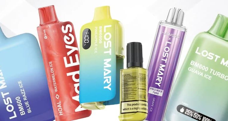 Lost Mary Flavours UK – A Wide Mix of Sweet, Fruity and Cool Options