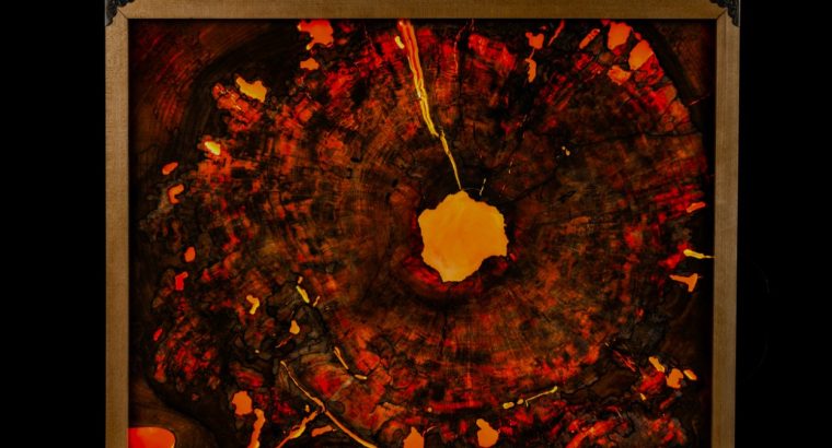 Unique Originals Handmade Wood Resin Wall Art Décor