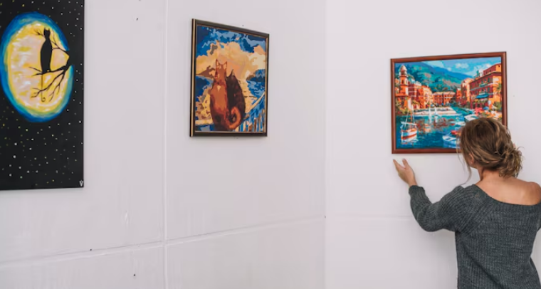 Art gallery exhibition in london