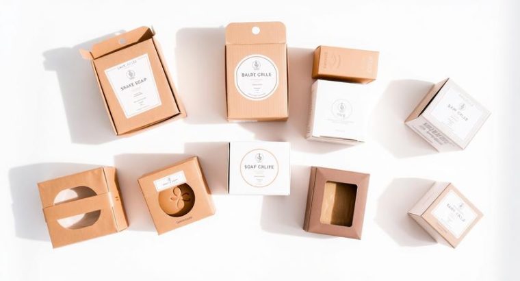 Premium Custom Soap Packaging Boxes – Eco-Friendly & Stylish
