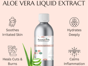 Aloe***Vera***Liquid***Extract***for***Skin, Hair & Cosmetic***Formulations | Raasa***Oils