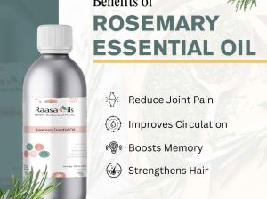 Rosemary***Essential***Oil – Boost***Focus, Hair***Growth & Natural***Wellness | Raasa***Oils