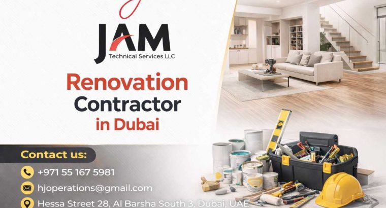 Renovation***Contractor***in***Dubai | JAMTS