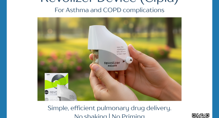 Cipla***Revolizer***Device – For***Asthma & COPD | OnlineGenericMedicine