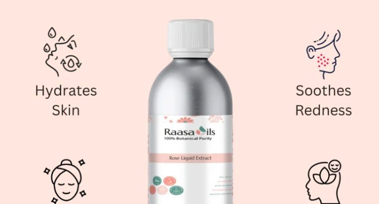 Rose***Liquid***Extract***for***Cosmetic & Beauty***Products | Raasa***Oils