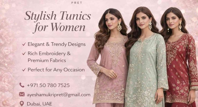Stylish***Tunics***for***Women | Ayesha***Mukri***Designs