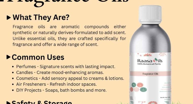 Premium***Fragrance***Oils***for***Cosmetics & Beauty***Products | Raasa***Oils