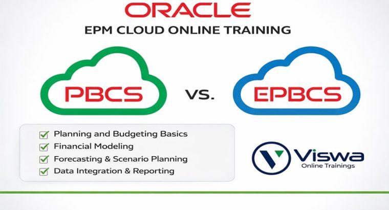 Oracle***PBCS***and***EPBCS***Professional***Certification & Training***From***India