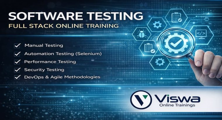 Software***Testing***Full***Stack***Online***Training***by***Real-time***Trainer***in***India
