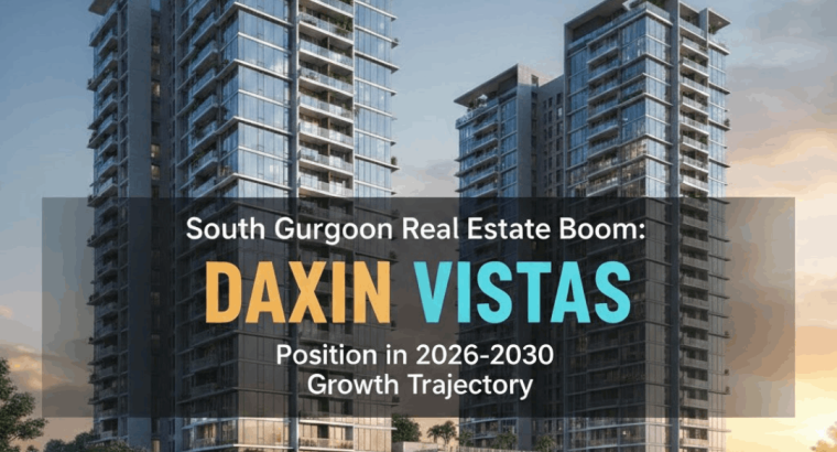 South***Gurgaon***Real***Estate***Boom***2026–2030: Daxin***Vistas***Growth & Investment***Opportunity