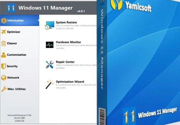 Windows***Manager***Optimizer***Tool***for***System***Cleanup & Speed***Boost | Yamicsoft