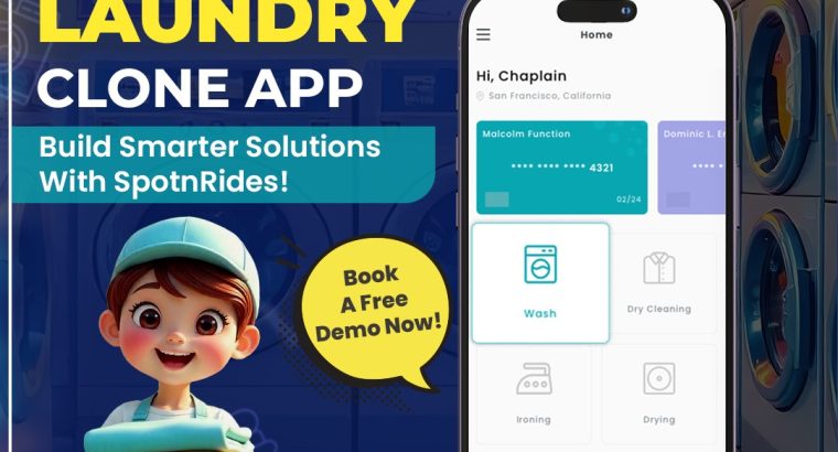 Uber***for***Laundry***App – Smart***On-Demand***Laundry & Dry***Cleaning***Solution