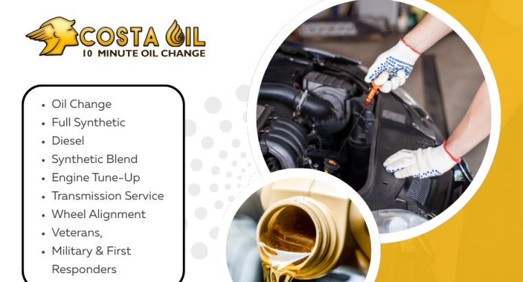 $20***Off***Full***Synthetic***Oil***Change – Fast & Reliable***Service
