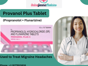 Buy***Provanol***Plus***Tablet (Propranolol & Flunarizine) Check***its***Benefits & Uses