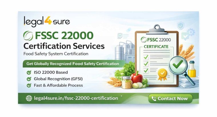 FSSC***22000***Certification***Services***in***India | Fast & Reliable***Food***Safety***Certification