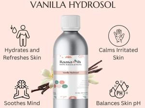 Buy***Vanilla***Hydrosol***Online***for***Cosmetic & Beauty***Products | Raasa***Oils